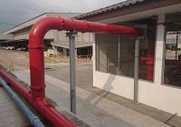 Installation firefighting main pipes at Thai Containers Rayong.