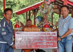 Fire extinguisher donated
